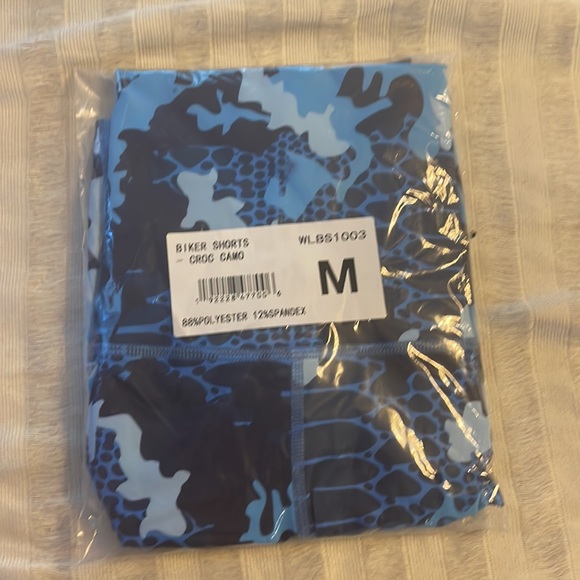 Ethika Biker Shorts Croc Camo Size Medium Blue - Picture 3 of 3